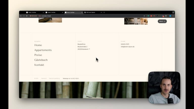 navigation hover opacity effekt im bricks builder (deutsch)